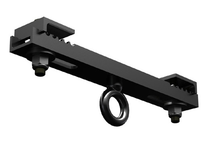 Adaptive Technologies Group BC7-12 [Restock Item] 16" Channel Style Beam Clamp For 7-12" Beams, 1600lb WLL