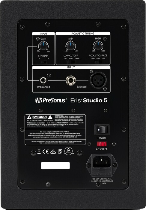 PreSonus Eris Studio 5 [Demo Item] 5" Active Studio Monitor With EBM Waveguide