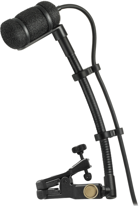 Audio-Technica ATM350U Cardioid Condenser Instrument Microphone With Universal Mount And 5" Gooseneck