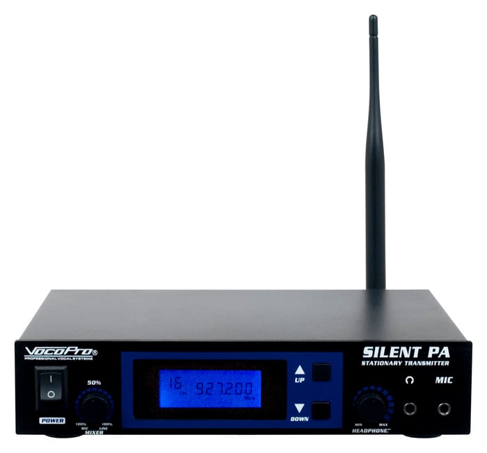 VocoPro SilentPA-PRACTICE [Restock Item] UHF Wireless Audio Broadcast System With 16 Channels