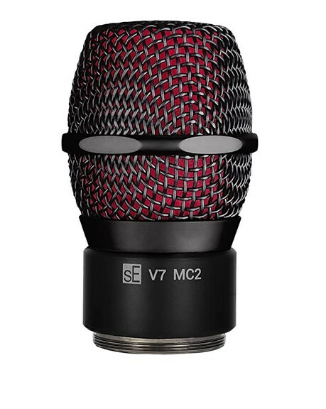 SE Electronics V7-MC2 [Restock Item] Supercardioid Dynamic Vocal Microphone Capsule, Black