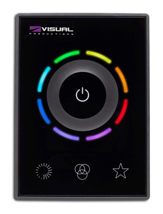 Visual Productions Encolor T10 Visual Productions Wall-Mount RGBW DMX Controller