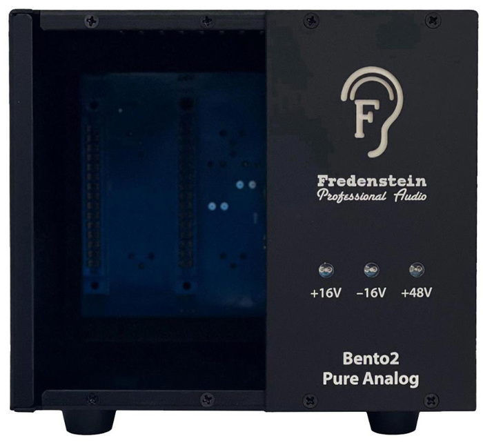 Fredenstein BENTO-2-PURE-ANALOG Module Carrier For 2 Fredenstein Series 600/API-500 Cards