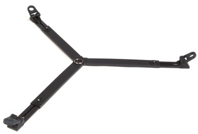 Sachtler S2172-0006 PTZ Plate With Aluminum Tripod And Ground Spreader