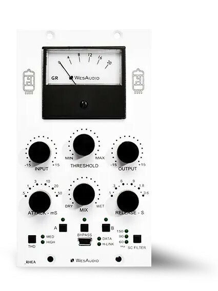 Wes Audio RHEA Fully Analog, Stereo Vari-mu Tube Compressor