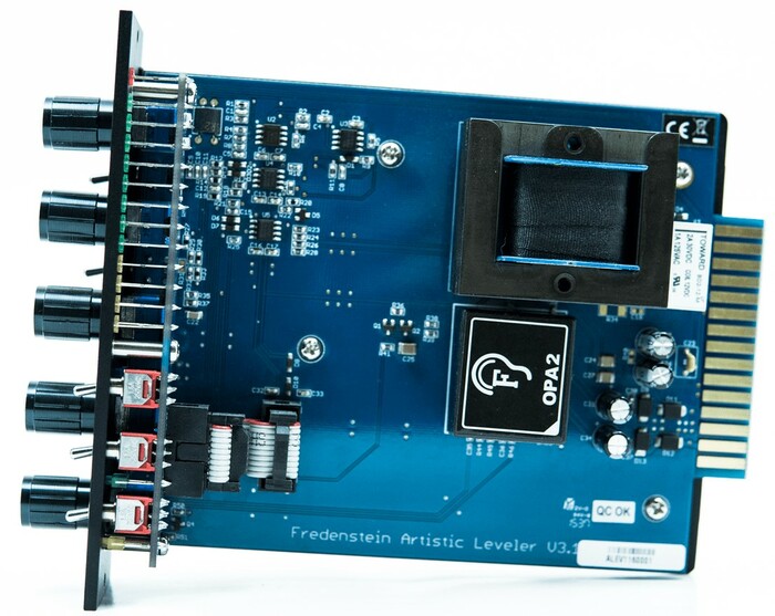 Fredenstein Artisitic Leveler 1-Channel 500 Series Opto Compressor With Multi-Channel Link