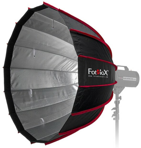 Fotodiox Inc. EZDLX-PRO-48 48" EZ-Pro DLX Parabolic Softbox With Profoto And PopSpot Ultra Compatible Speedring