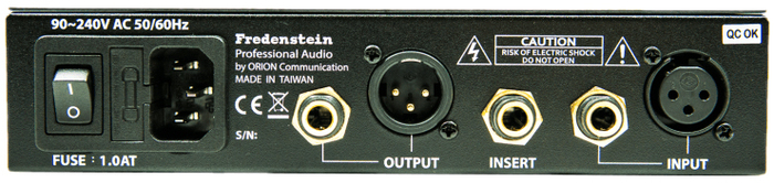 Fredenstein V.A.S. MicPre 1-Channel Stand-Alone Mic Pre With OPA2 Discrete Amplifier