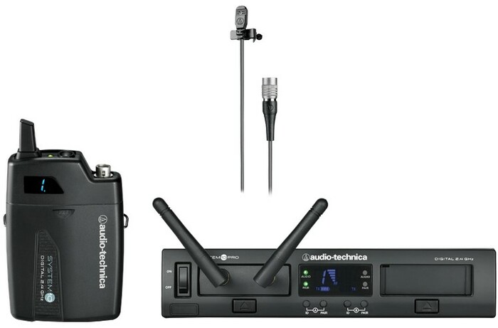 Audio-Technica ATW-1301/L System 10 PRO Digital Wireless System With MT830cW Lavalier Mic