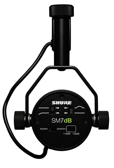 Shure SM7DB [Restock Item] Active Dynamic Microphone With +28dB Built-In Active Preamp