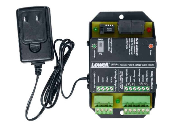 Lowell RY-P1 Pass-through Power Relay 1-DPDT, 5A 250VAC/30VDC
