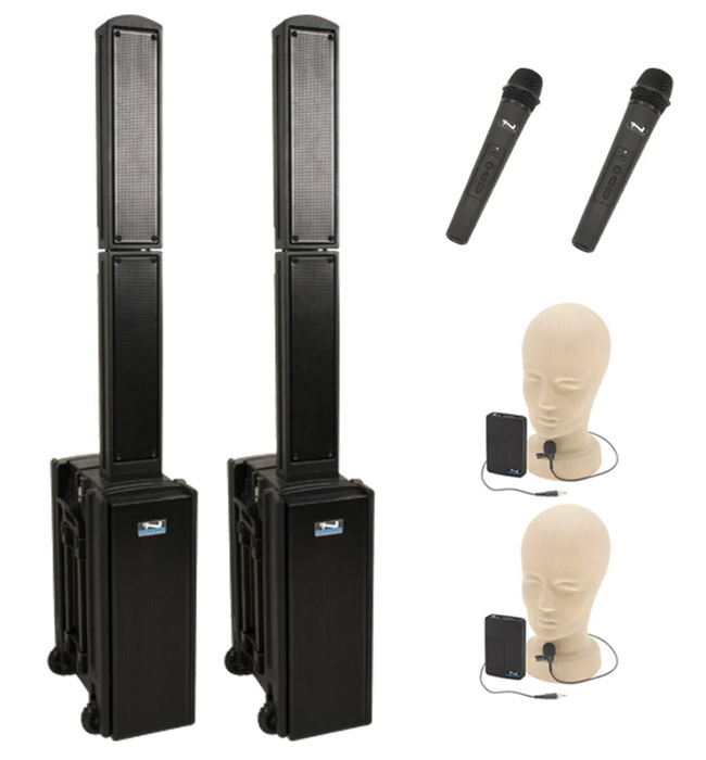 Anchor BEACON-AIR-XR4 Beacon Pair (XU4,R), Anchor-Air & 4 Wireless Mics