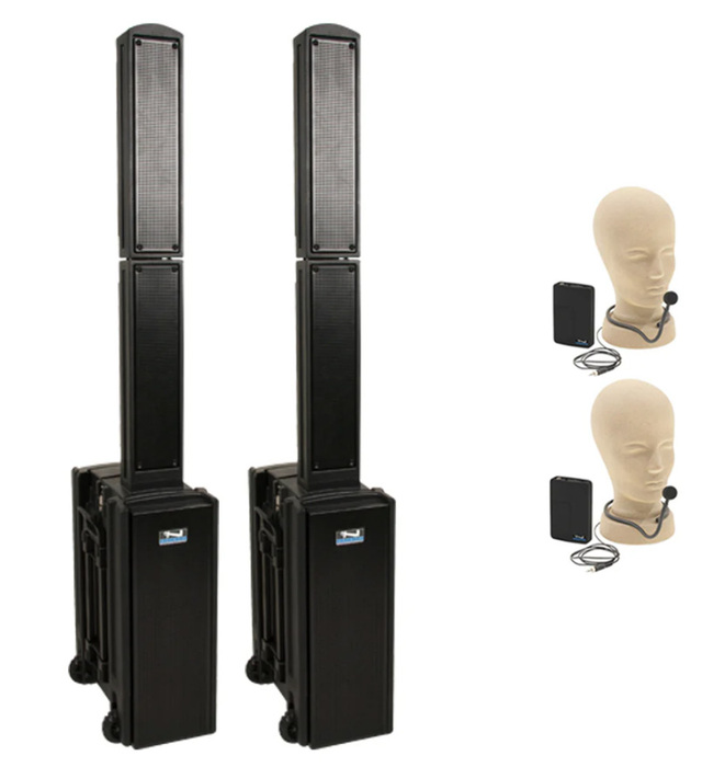 Anchor BEACON-AIR-XR2 Beacon Pair (XU4,R), Anchor-Air & 2 Wireless Mics