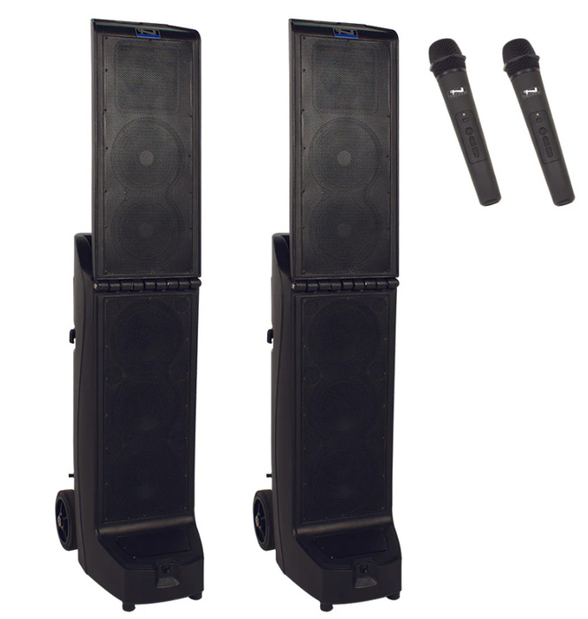 Anchor BIGFOOT-AIRFLEX-XR2 Bigfoot Pair (XU4,RU2), Anchor-Air & 2 Wireless Mics