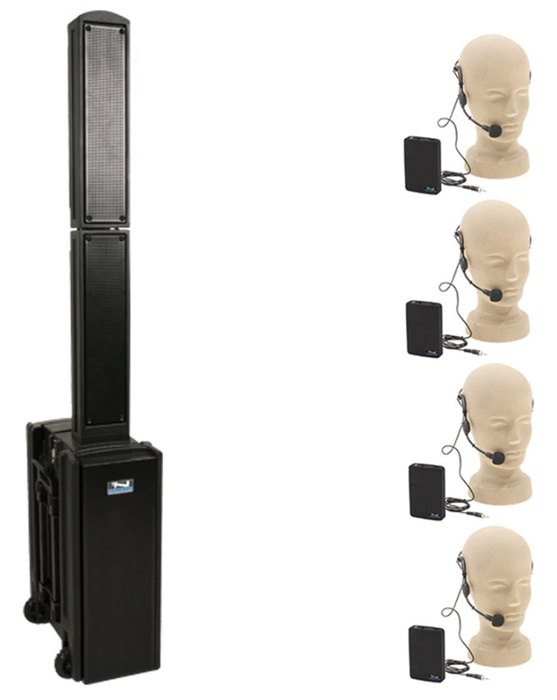 Anchor BEACON-SYSTEM-4 Beacon (U4) & 4 Wireless Mics