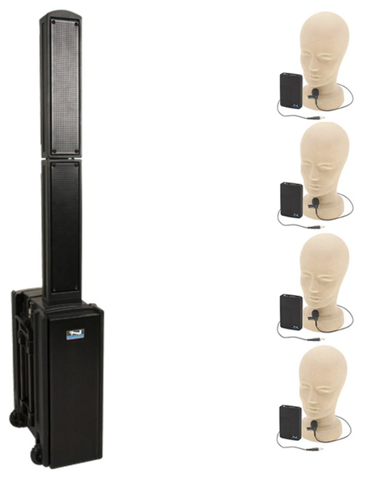 Anchor BEACON-SYSTEM-4 Beacon (U4) & 4 Wireless Mics