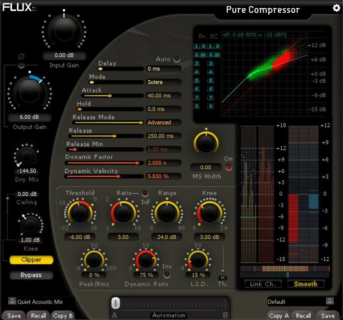 FLUX:: Pure Compressor Compressor Plugin [Virtual]