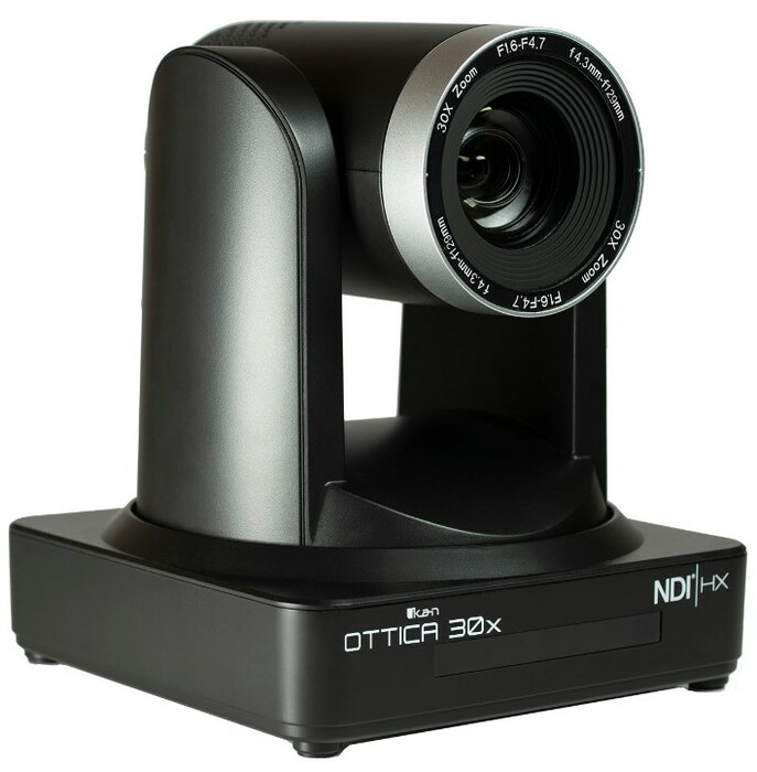 ikan OTTICA30-2PTZ-1C-V2 OTTICA 2 X NDI|HX 30x PTZ Cameras And V2 IP Controller Bundle, Black