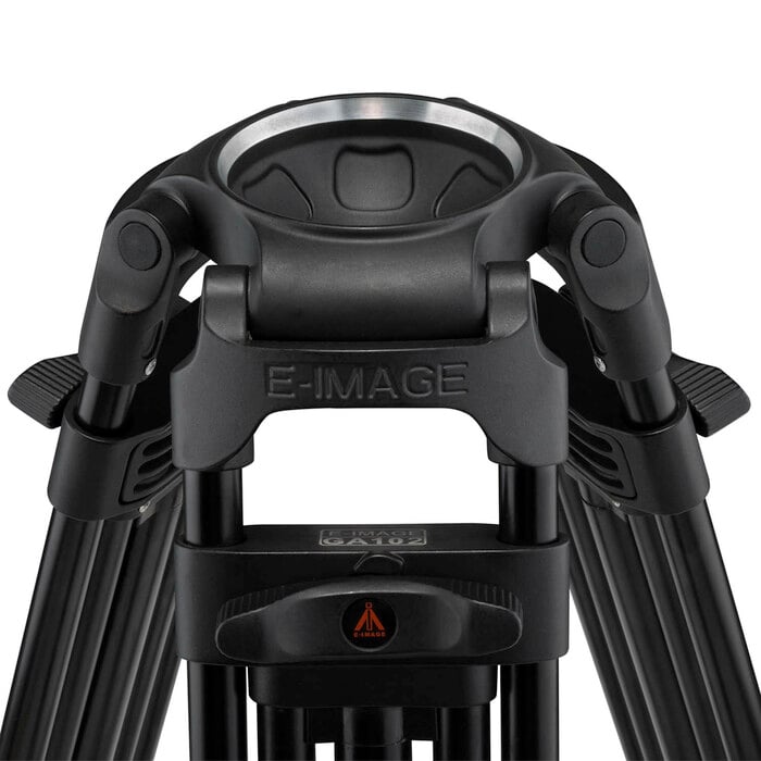 ikan GA102-PTZ E-Image Aluminum PTZ Tripod With 100mm Flat Base