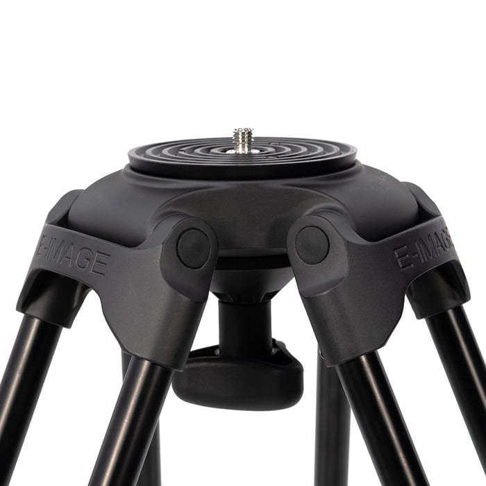 ikan GA102-PTZ E-Image Aluminum PTZ Tripod With 100mm Flat Base