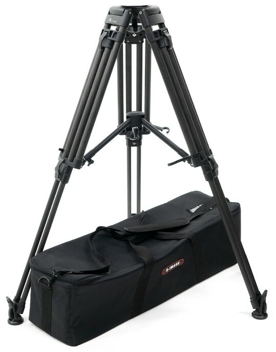 ikan ECT100M E-Image 2-Stage Carbon Fiber Tripod With 100mm Bowl & Mid-Level Spreader