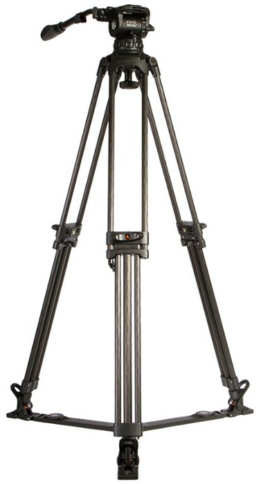 ikan EG10C2L E-Image 2-Stage Carbon Fiber Tripod, GH10L Head & Tripod Dolly, 100mm