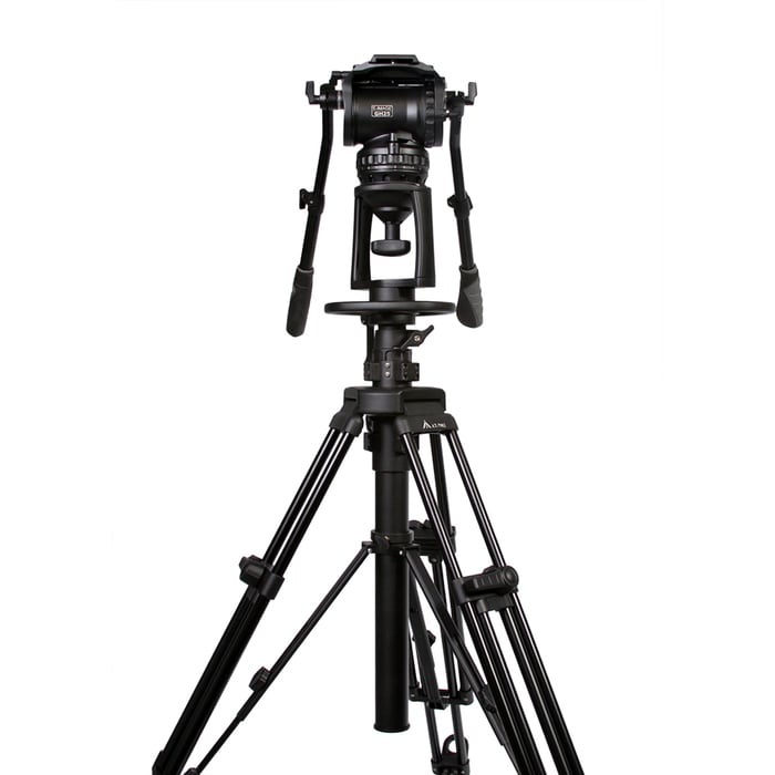 ikan GH25 GH25 Video Head & GA102 2-Stage Aluminum Tripod & Dolly System