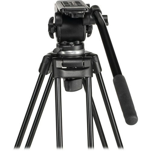 ikan EK50AAM Fluid Drag Video Head And Tripod