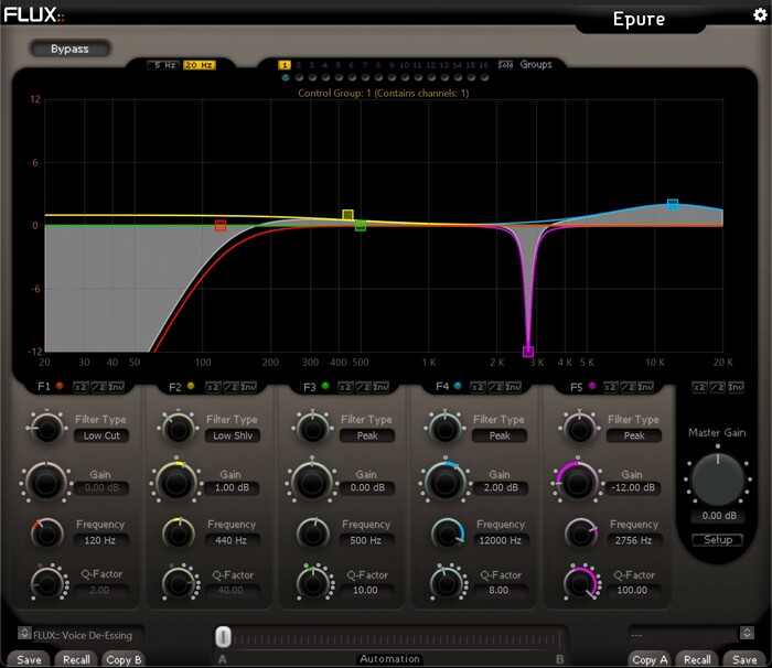 FLUX:: Epure Five-Band EQ Plugin [Virtual]