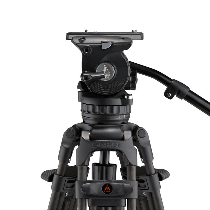 ikan EG06C2 E-Image GH06 Head With 2-Stage Carbon Fiber Tripod Legs