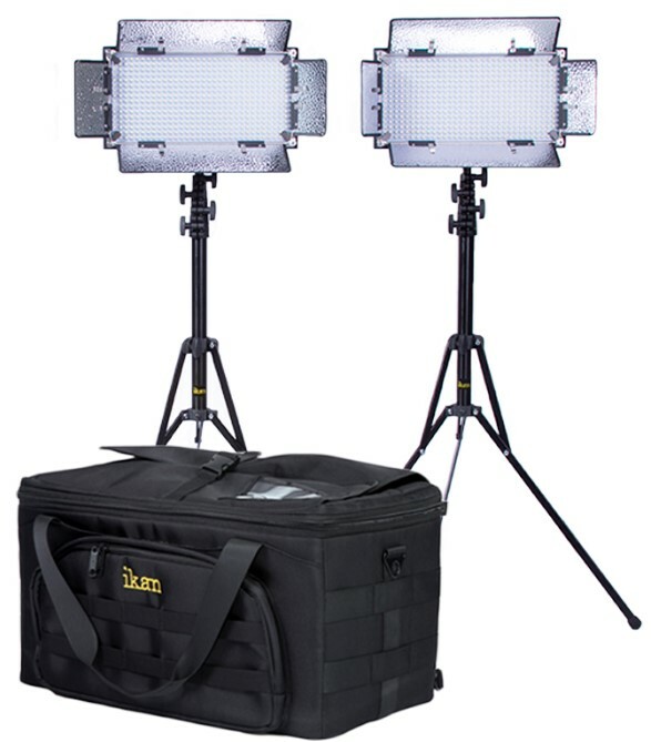 ikan IB508-V2-2PT-KIT Bi-Color LED 2-Light Studio Kit