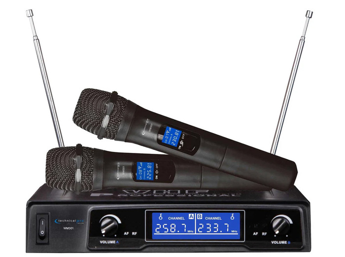 Technical Pro WM301 Professional VHF Wireless Microphone System