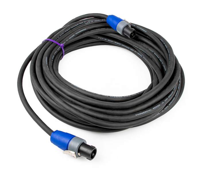 Cable Up SPK12/2-SS-50 [Restock Item] 50 Ft 12AWG Speaker Twist To Speaker Twist Speaker Cable
