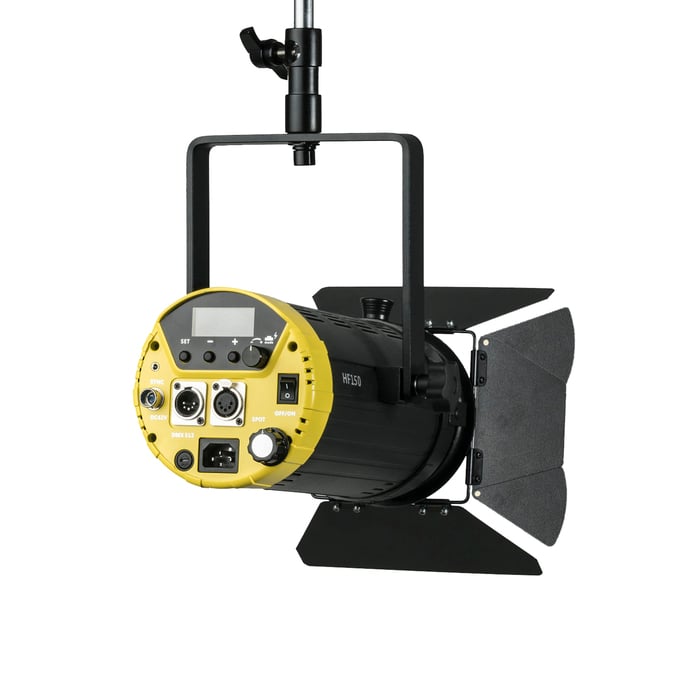 ikan HF150B Helia 150W Bi-Color LED Fresnel Light, DMX