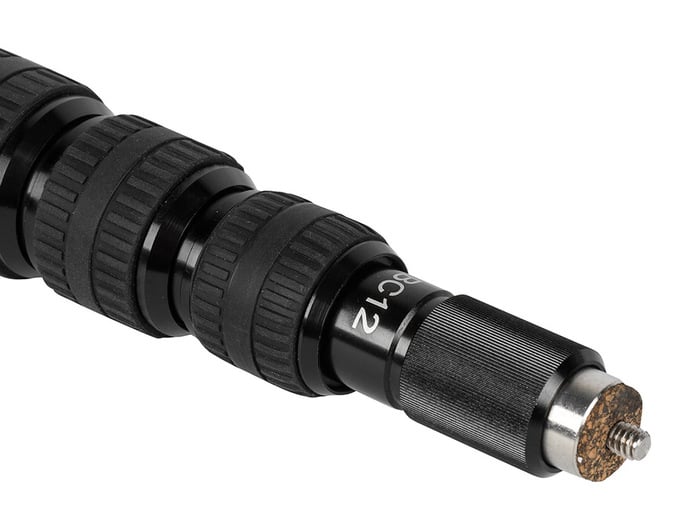 ikan BC12 11.5' E-Image 5-Section Telescoping Carbon Fiber Microphone Boompole