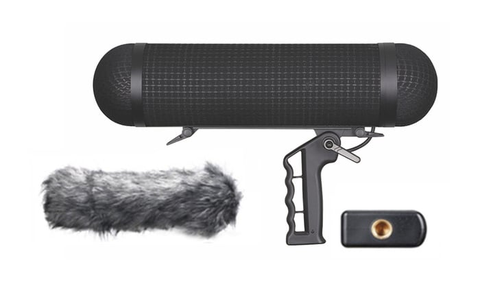 ikan BS-M20 E-Image Blimp Windshield And Suspension System For Shotgun Microphones, Small