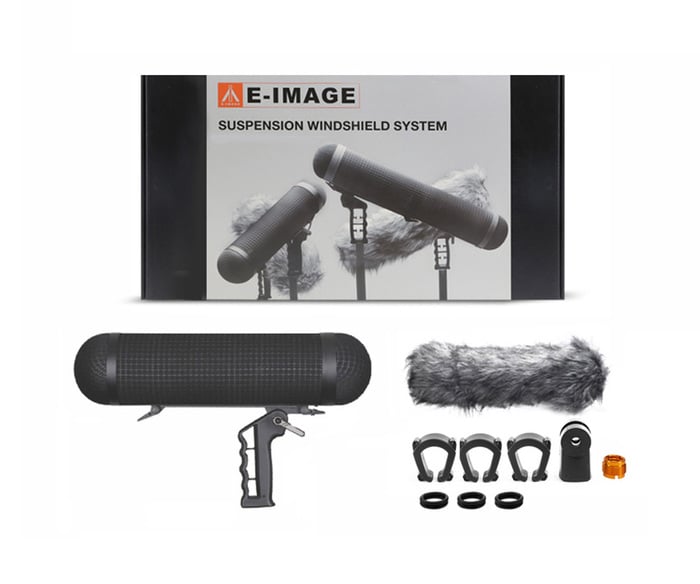 ikan BS-M20 E-Image Blimp Windshield And Suspension System For Shotgun Microphones, Small