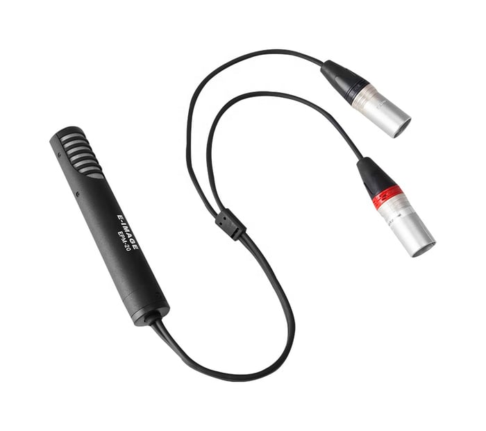 ikan EPM-20 E-Image Unidirectional Stereo XLR Microphone