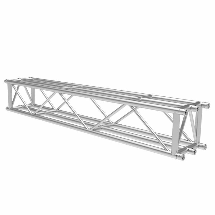 Global Truss DT46-250 Black 8.20' DT-46 Truss Segment With 6 Main Cords, Black