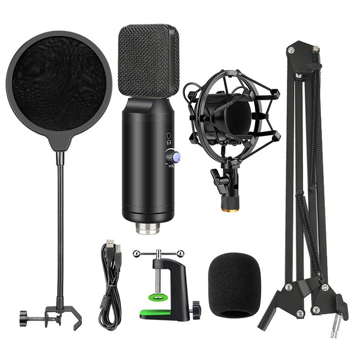 Technical Pro UM4PKG Professional USB Condenser Microphone Starter Package