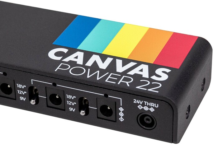 Walrus Audio Canvas Series 22 Pedal Power 22 Isolated Power Outputs Delivering Up To 500mA Of Clean Power