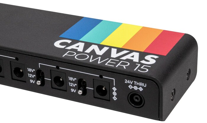 Walrus Audio Canvas Series 15 Pedal Power 15 Isolated Power Outputs Delivering Up To 500mA Of Clean Power