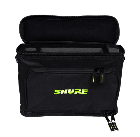 Gator SH-WSYS-BAG Shure Padded Wireless System Solution Bag For A Single Wireless Microphone System