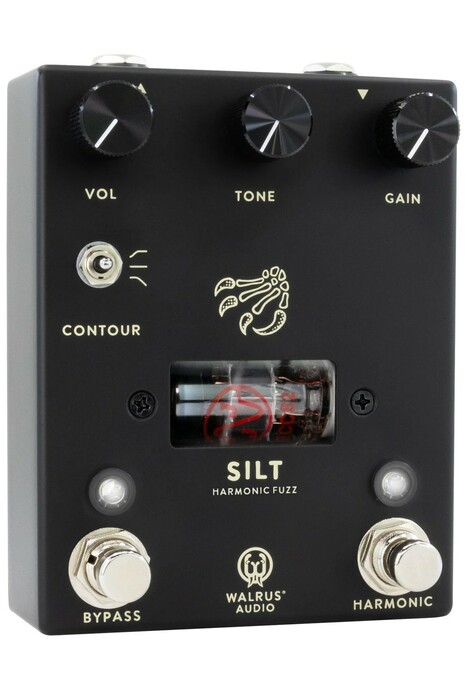 Walrus Audio SILT Harmonic Tube Fuzz Pedal, Black Harmonic Tube Fuzz