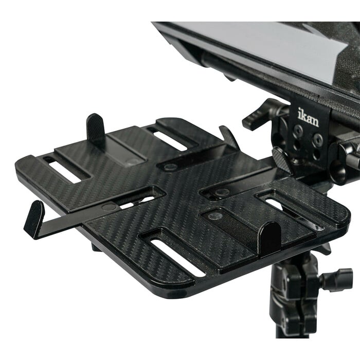 ikan PT-ELITE-LS-TK Elite Tablet And IPad Light Stand Teleprompter Kit With Rolling Hard Case