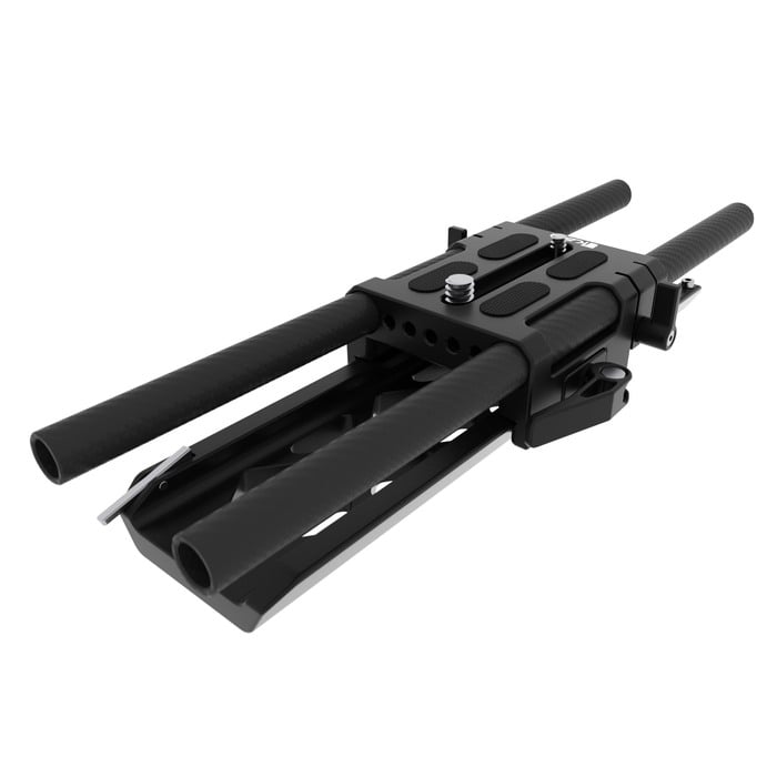 ikan STR-DT10-SBP15 Stratus 10" Dovetail With 15mm Baseplate And Carbon Fiber Rods, ARRI-Standard