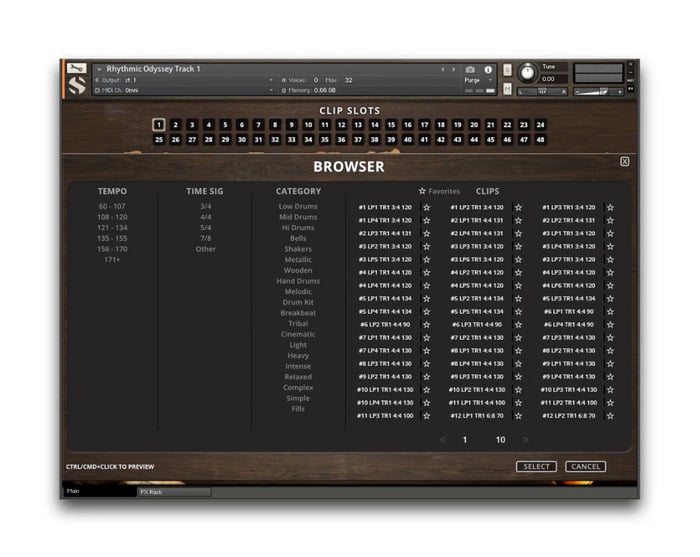 Soundiron Rhythmic Odyssey V2 Live Dynamic Percussion Loops By David Oliver [Virtual]