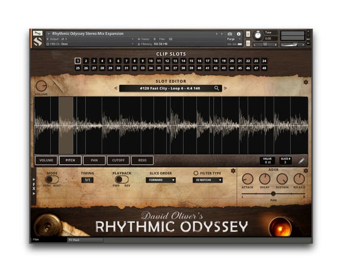 Soundiron Rhythmic Odyssey V2 Live Dynamic Percussion Loops By David Oliver [Virtual]