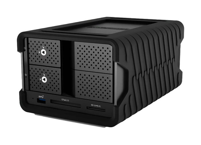 Glyph BBPR16RDTB3HUB Blackbox PRO RAID With Hub, Thunderbolt 3, 16TB