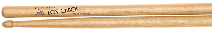 Los Cabos Drumsticks LCD7ARH 7A Red Hickory Drumsticks